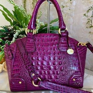 💟💟RARE WINTERBERRY TYLER Brahmin Satchel💟💟